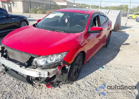 2018 Honda Civic Ex-T из США, поврежденный, VIN JHMFC1F39JX008839